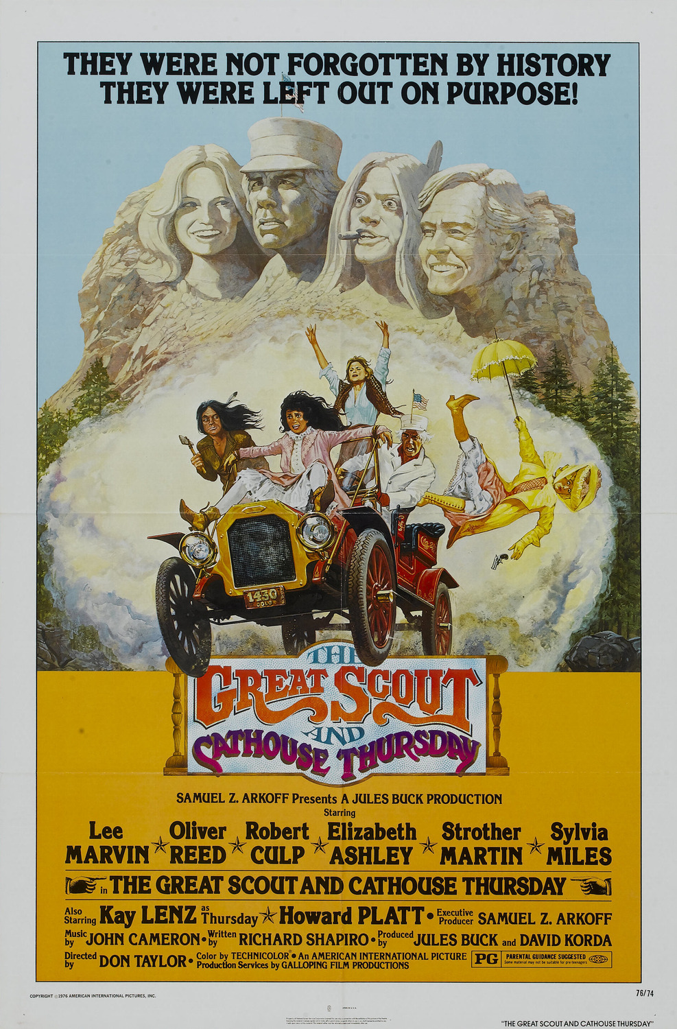 Extra Large Movie Poster Image for The Great Scout & Cathouse Thursday 