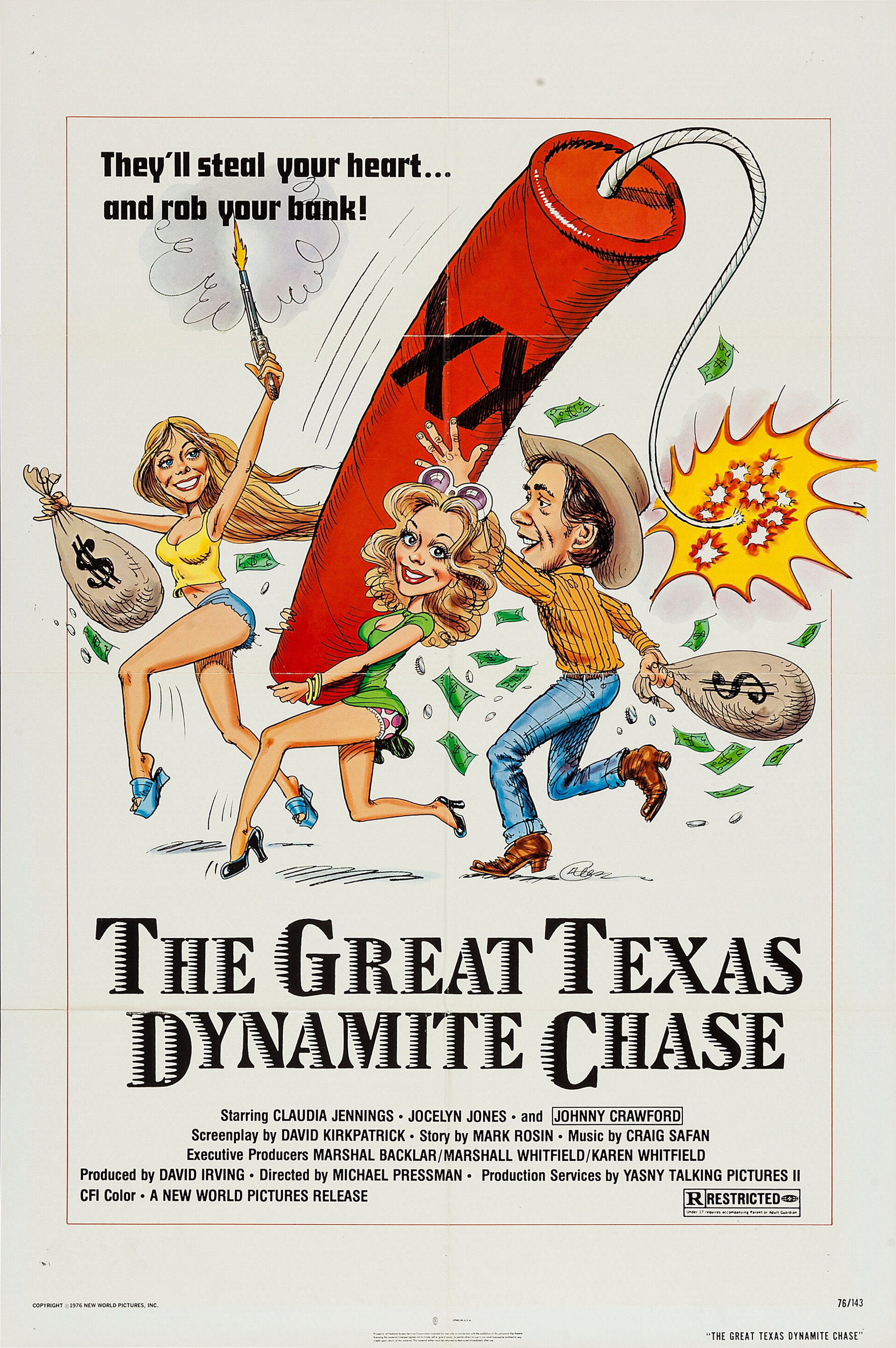 Mega Sized Movie Poster Image for The Great Texas Dynamite Chase 