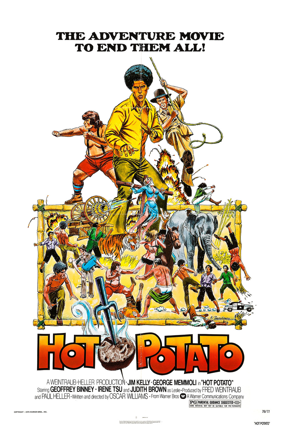 Extra Large Movie Poster Image for Hot Potato 