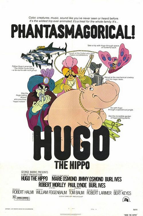 Hugo the Hippo Movie Poster