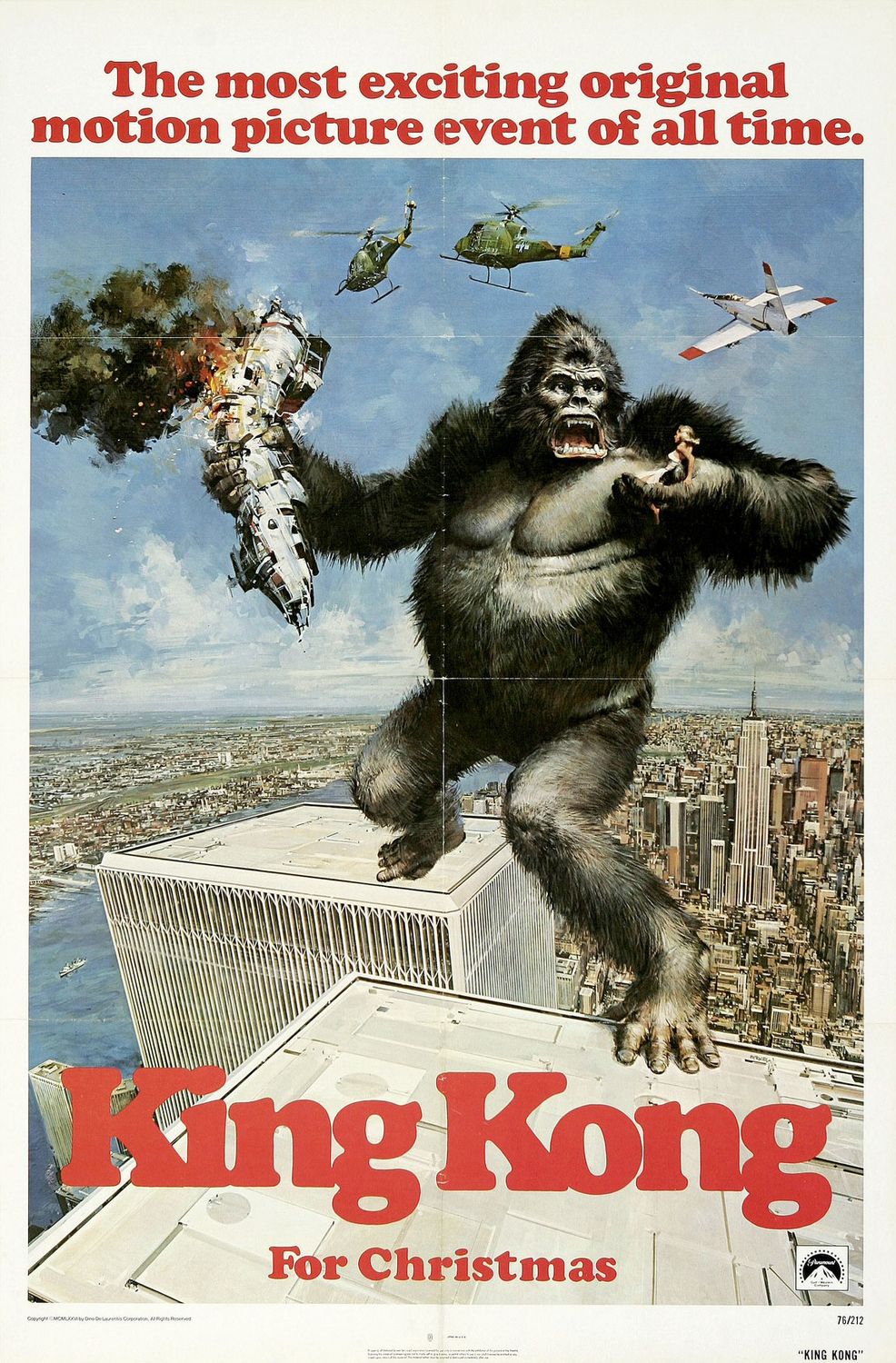 Extra Large Movie Poster Image for King Kong (#1 of 2)