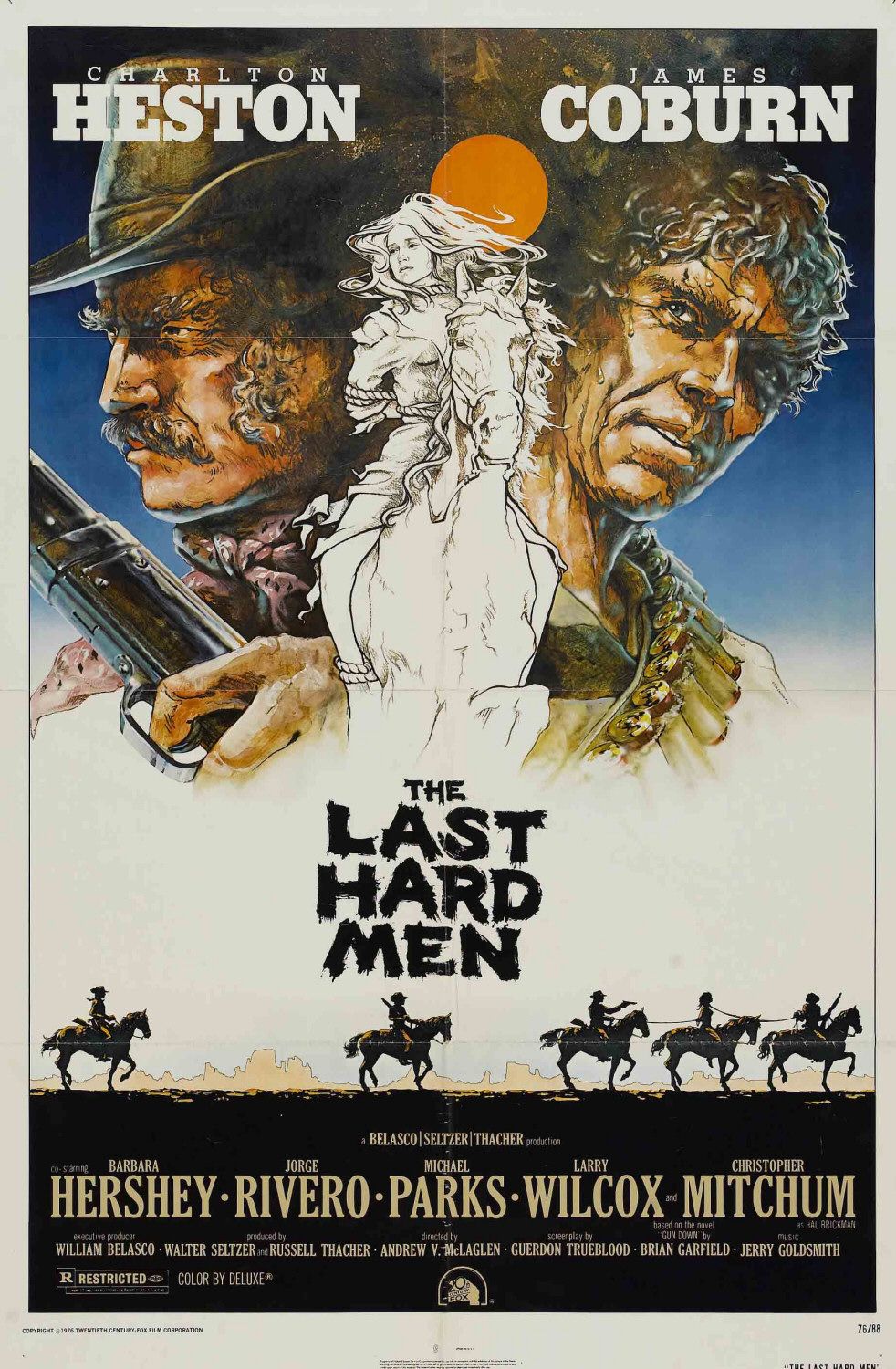 Extra Large Movie Poster Image for The Last Hard Men 