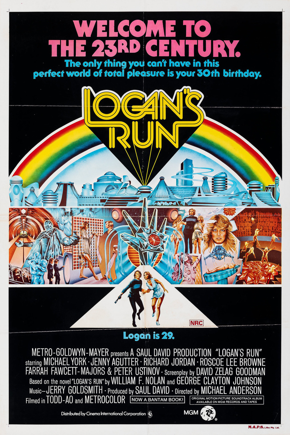 Extra Large Movie Poster Image for Logan's Run (#6 of 6)