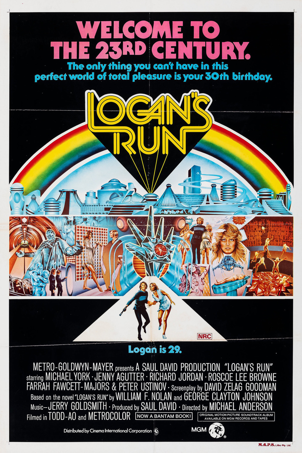 Extra Large Movie Poster Image for Logan's Run (#6 of 6)