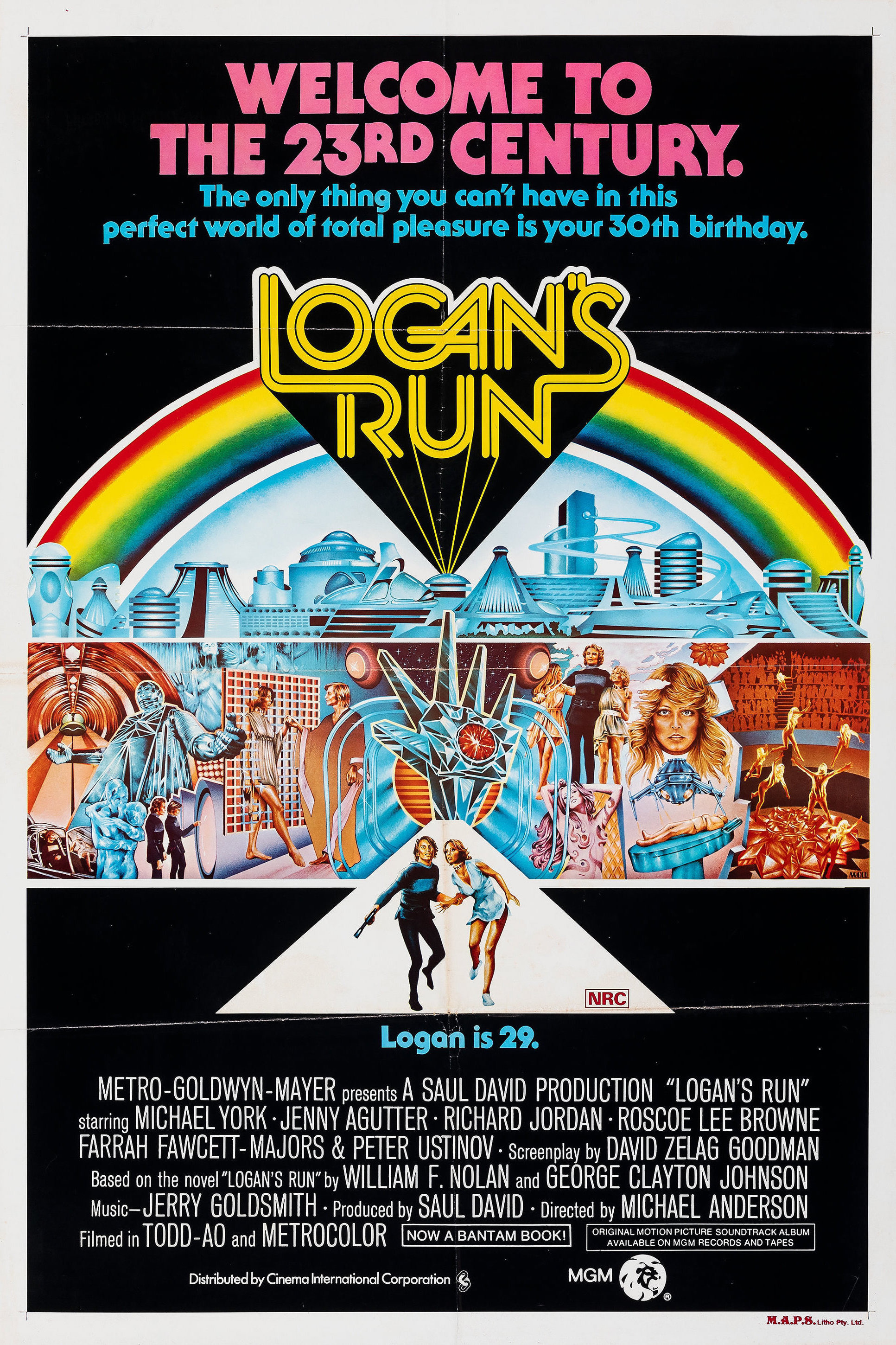Mega Sized Movie Poster Image for Logan's Run (#6 of 6)
