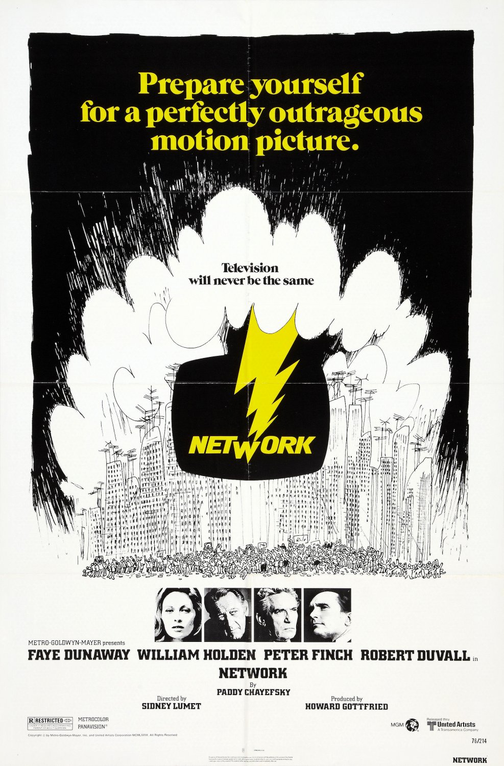 Extra Large Movie Poster Image for Network (#1 of 2)