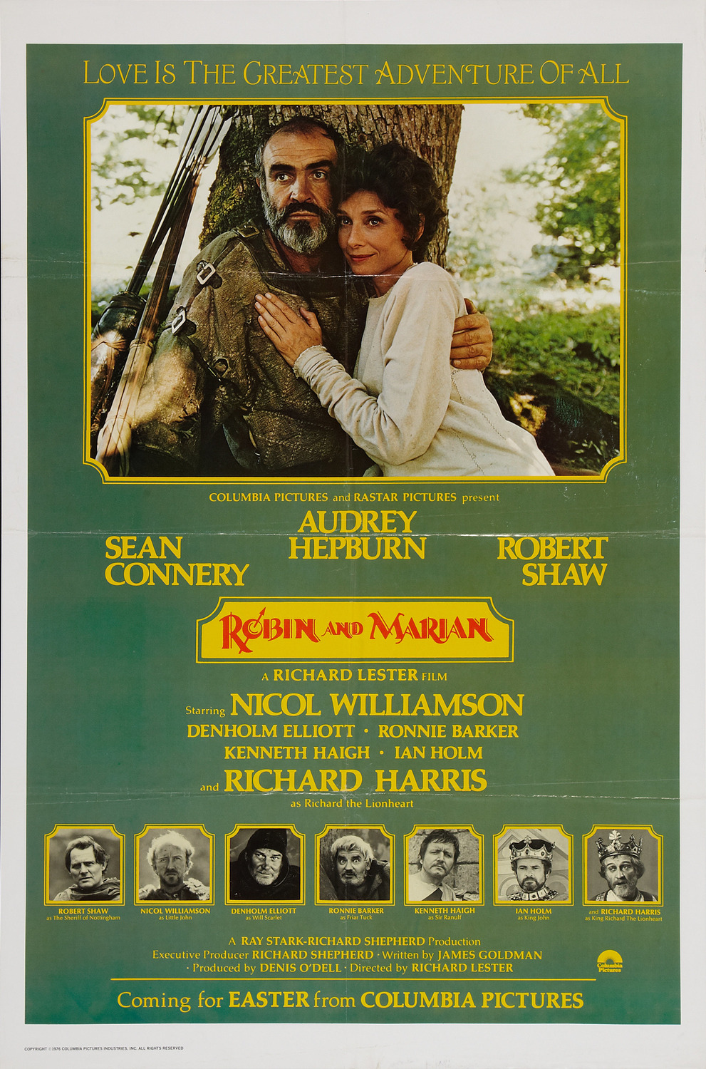 Extra Large Movie Poster Image for Robin and Marian (#2 of 3)