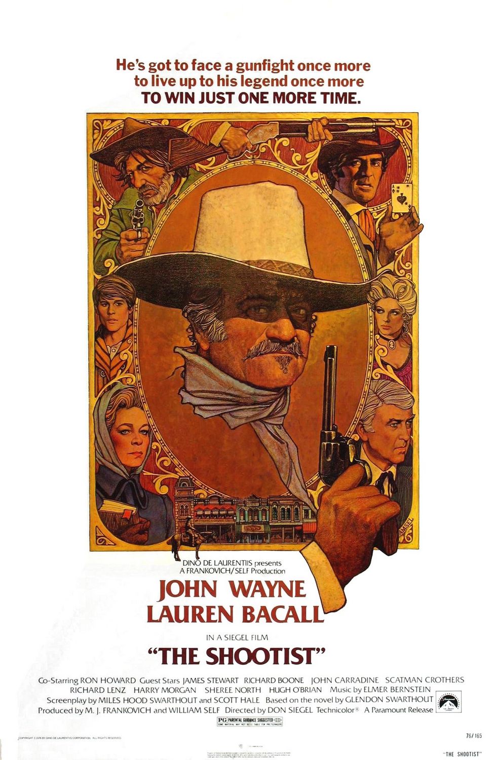 Extra Large Movie Poster Image for The Shootist 