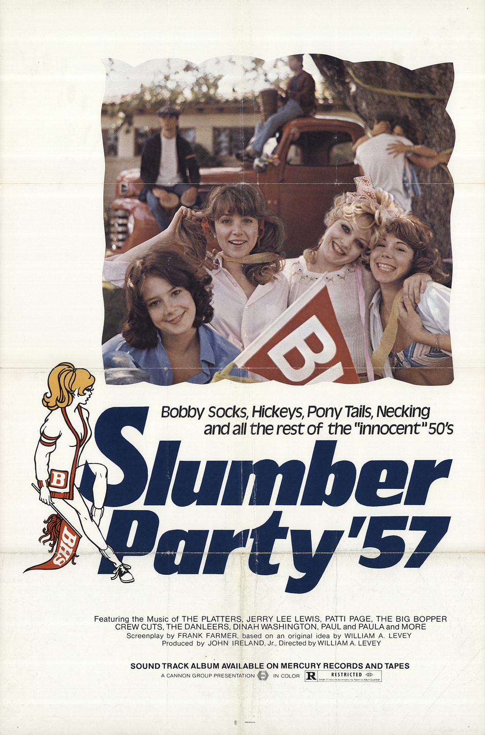 Extra Large Movie Poster Image for Slumber Party '57 