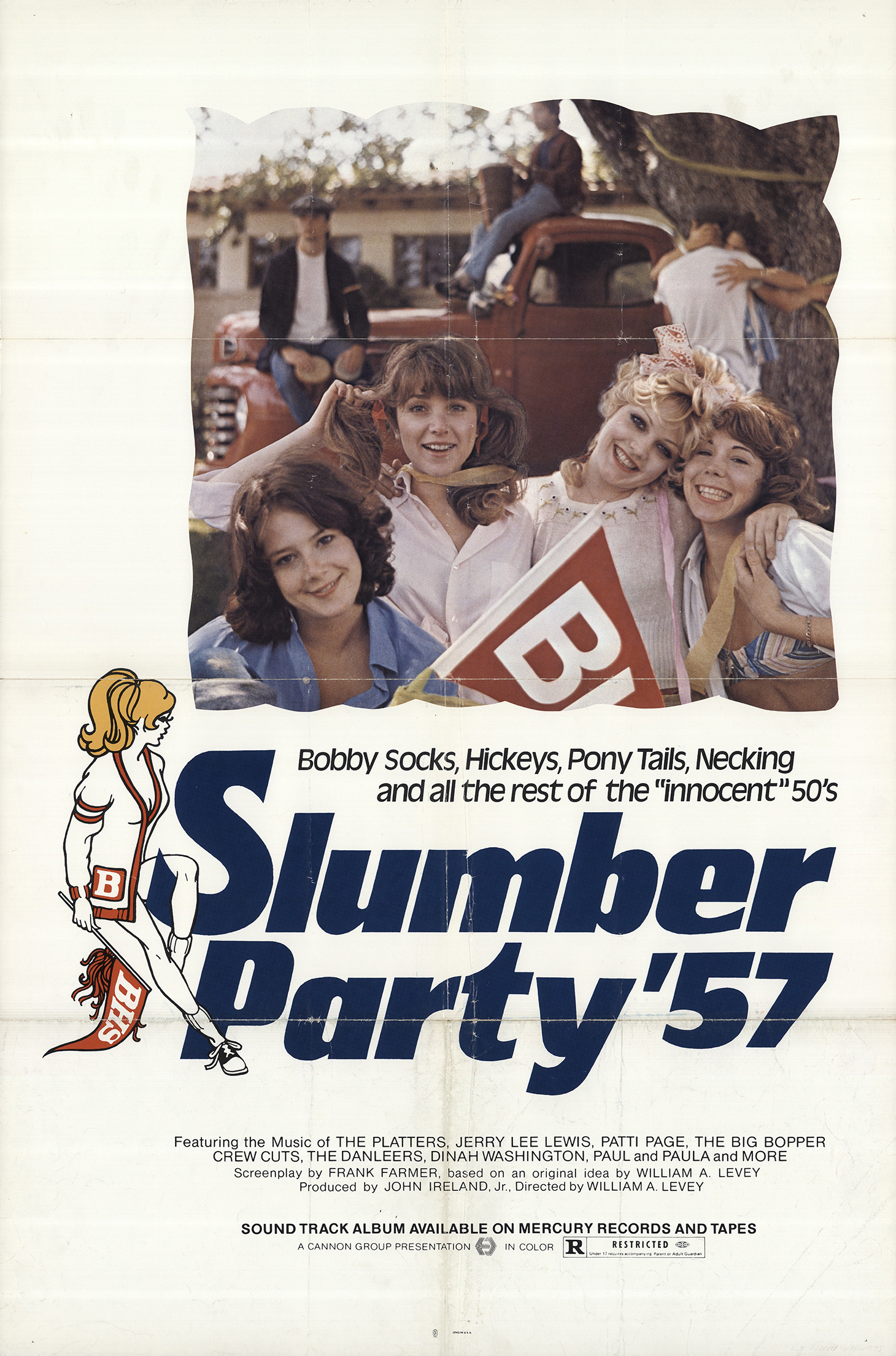 Mega Sized Movie Poster Image for Slumber Party '57 
