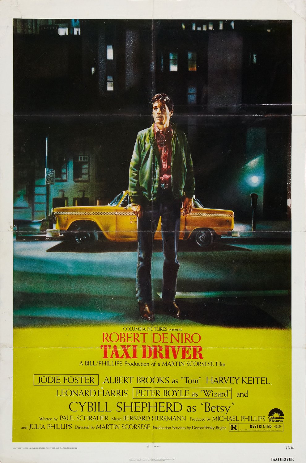 Extra Large Movie Poster Image for Taxi Driver (#1 of 5)