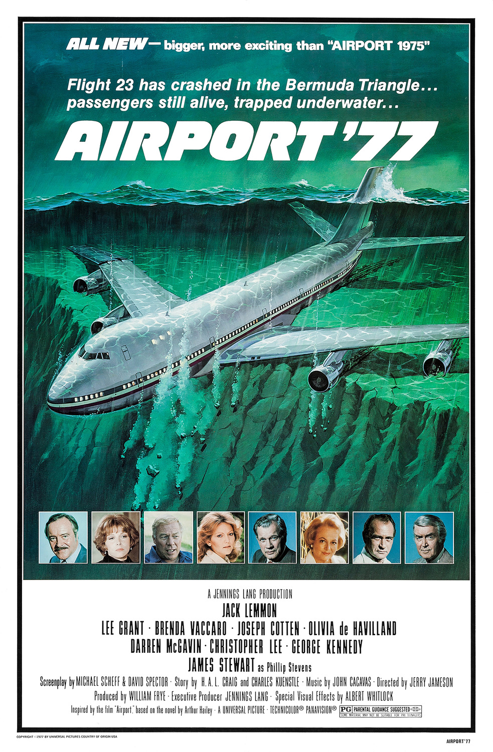 Extra Large Movie Poster Image for Airport '77 