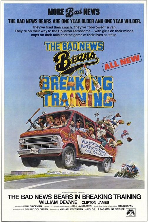 The Bad News Bears in Breaking Training Movie Poster