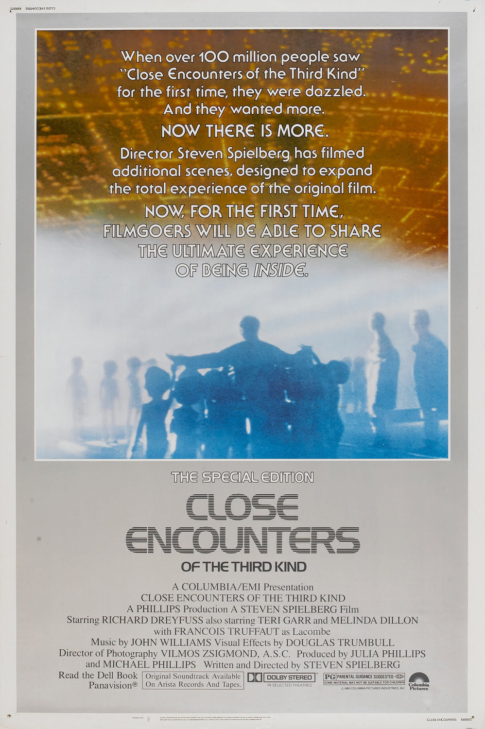 Extra Large Movie Poster Image for Close Encounters of the Third Kind (#4 of 7)