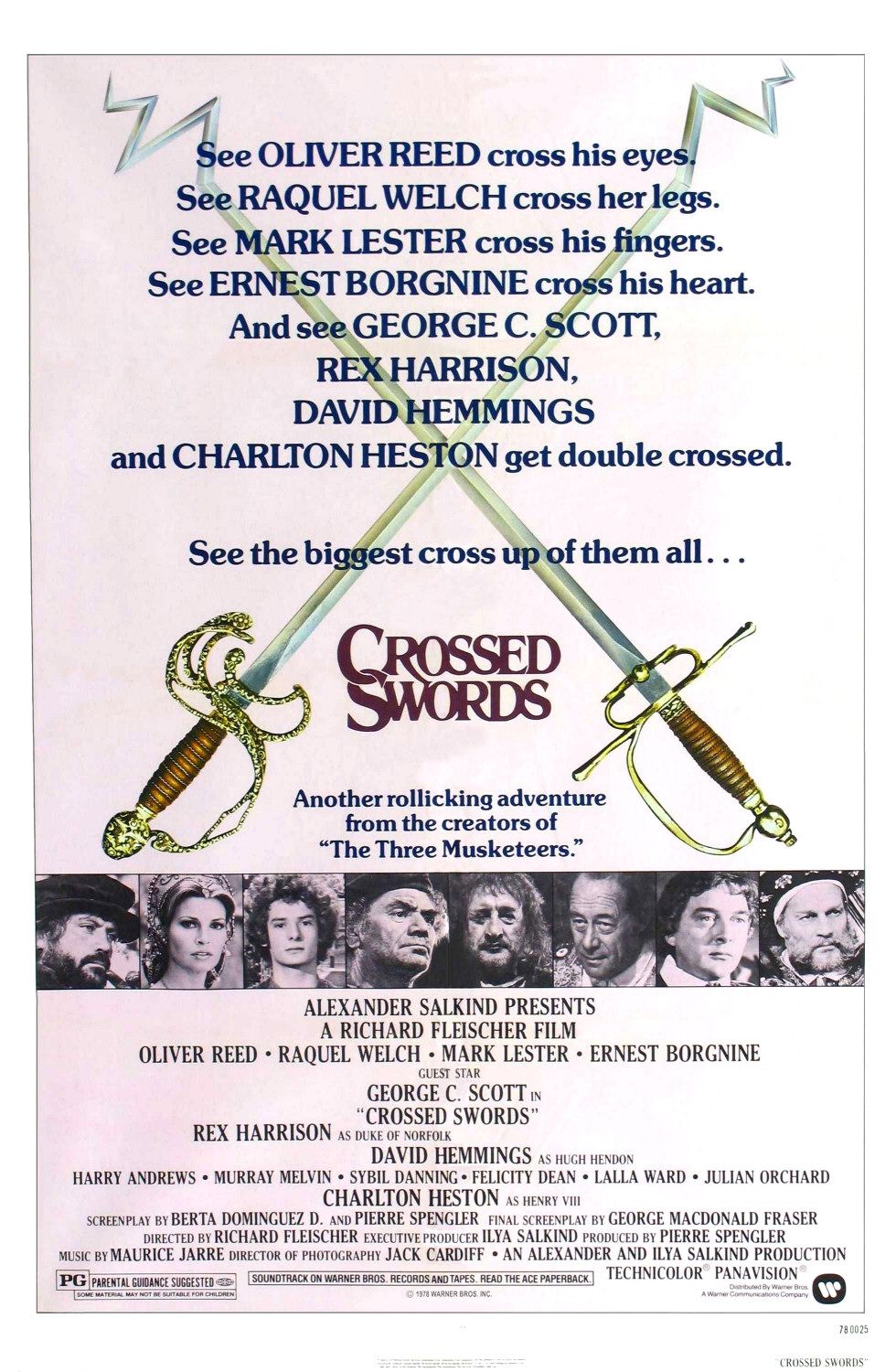Extra Large Movie Poster Image for Crossed Swords 