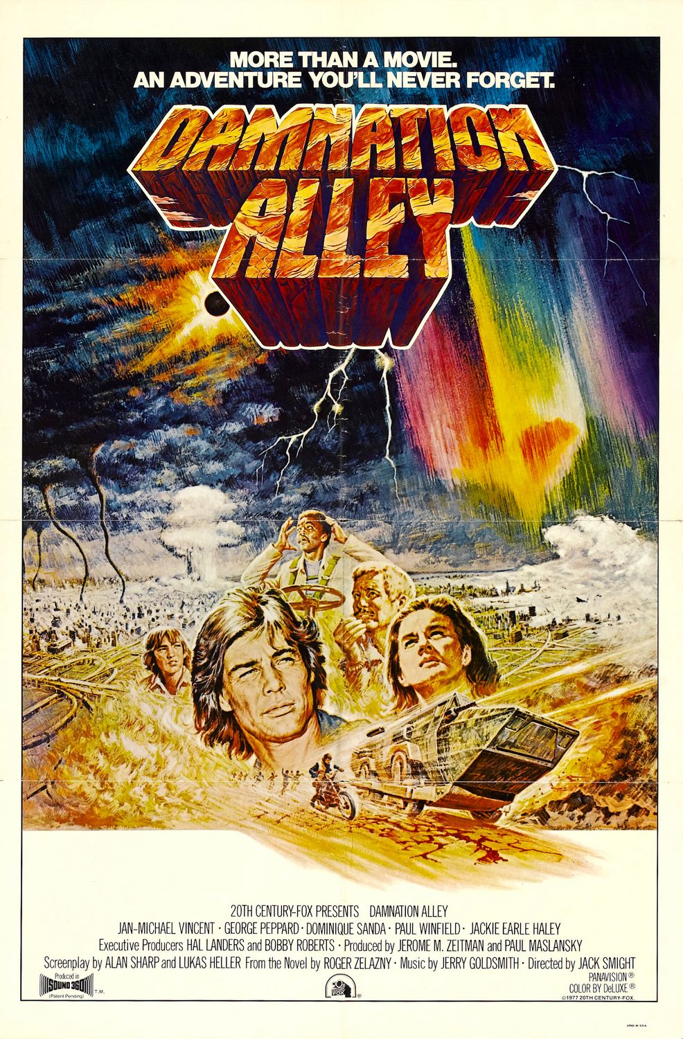 Extra Large Movie Poster Image for Damnation Alley (#2 of 2)