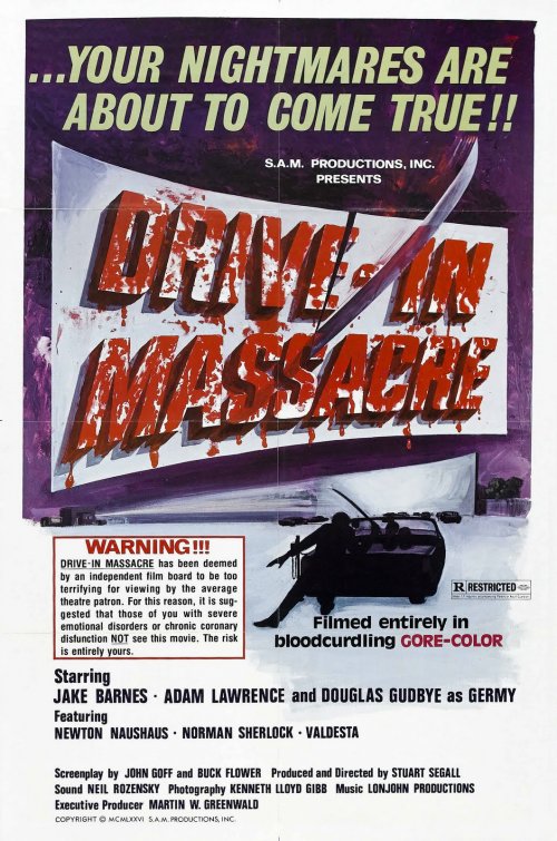 Drive In Massacre Movie Poster