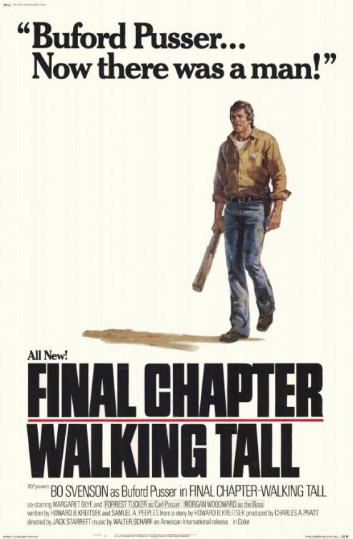 Final Chapter: Walking Tall Movie Poster