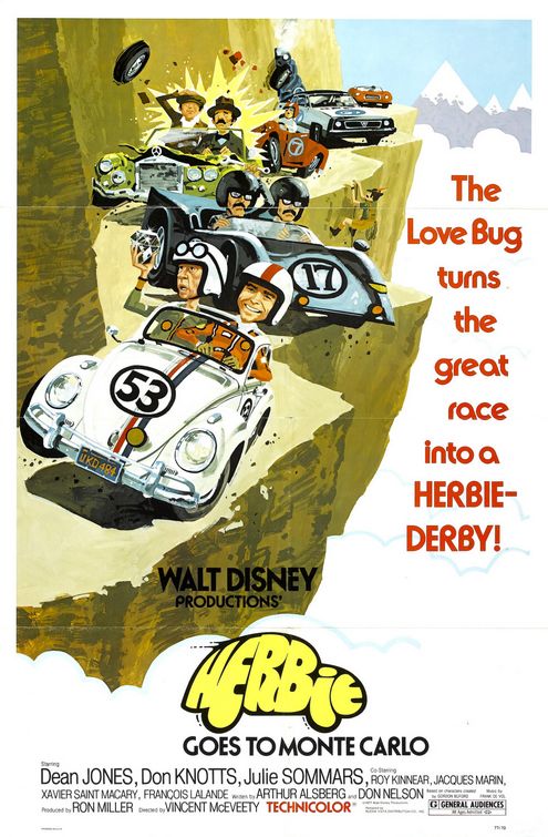 Herbie Goes to Monte Carlo Movie Poster