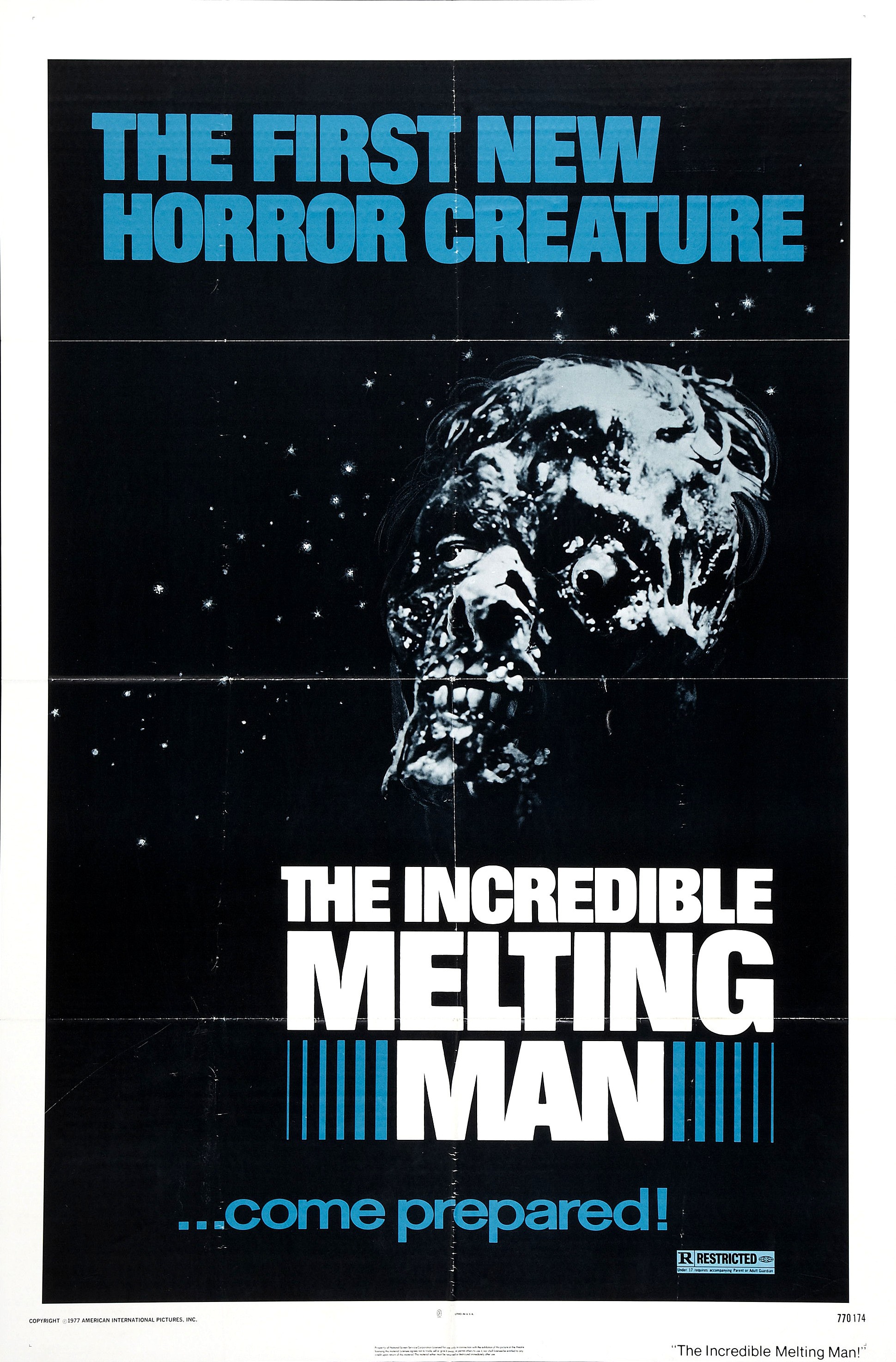 Mega Sized Movie Poster Image for The Incredible Melting Man (#1 of 2)