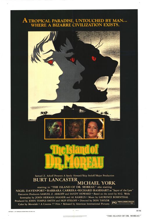 Island of Dr. Moreau, The Movie Poster