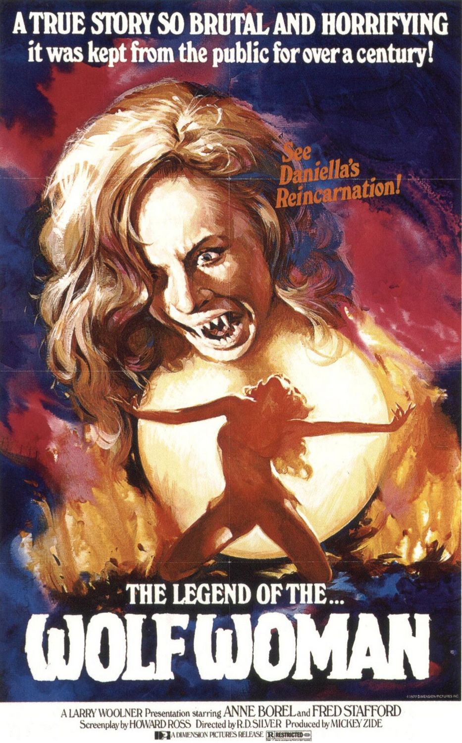 Extra Large Movie Poster Image for The Legend of the Wolf Woman 