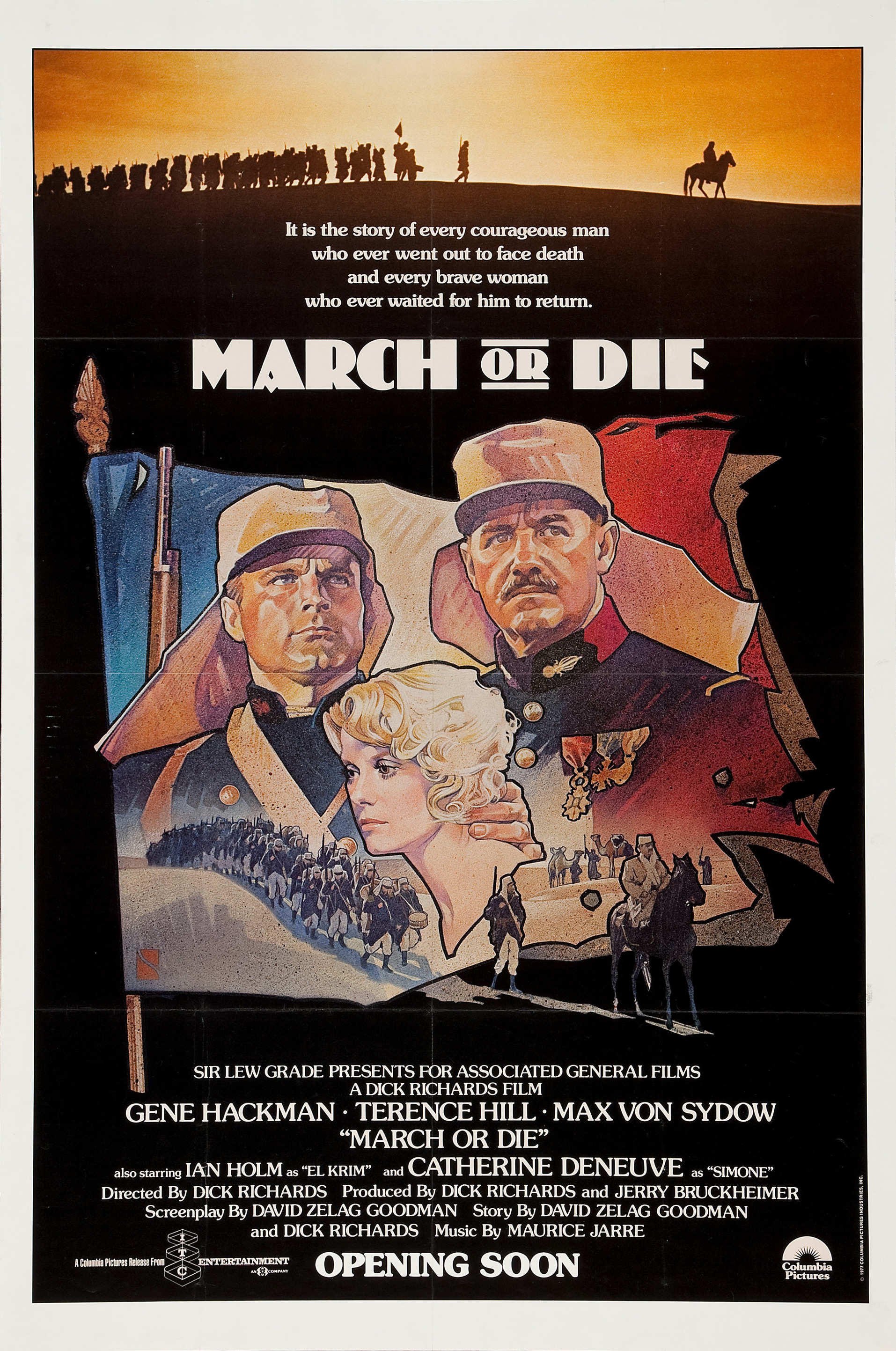 Mega Sized Movie Poster Image for March or Die (#4 of 4)