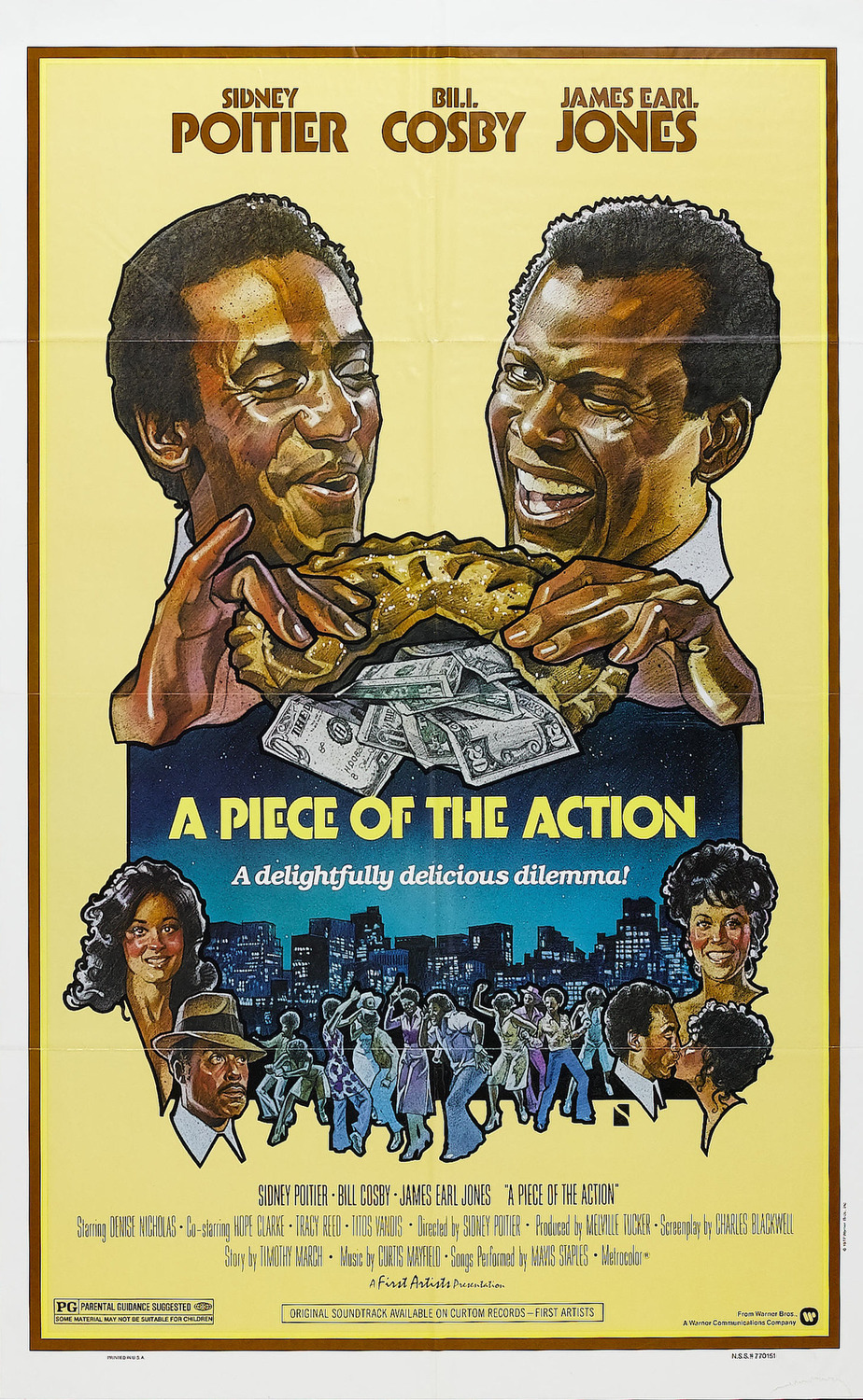 Extra Large Movie Poster Image for A Piece of the Action 