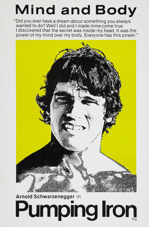 Pumping Iron Movie Poster