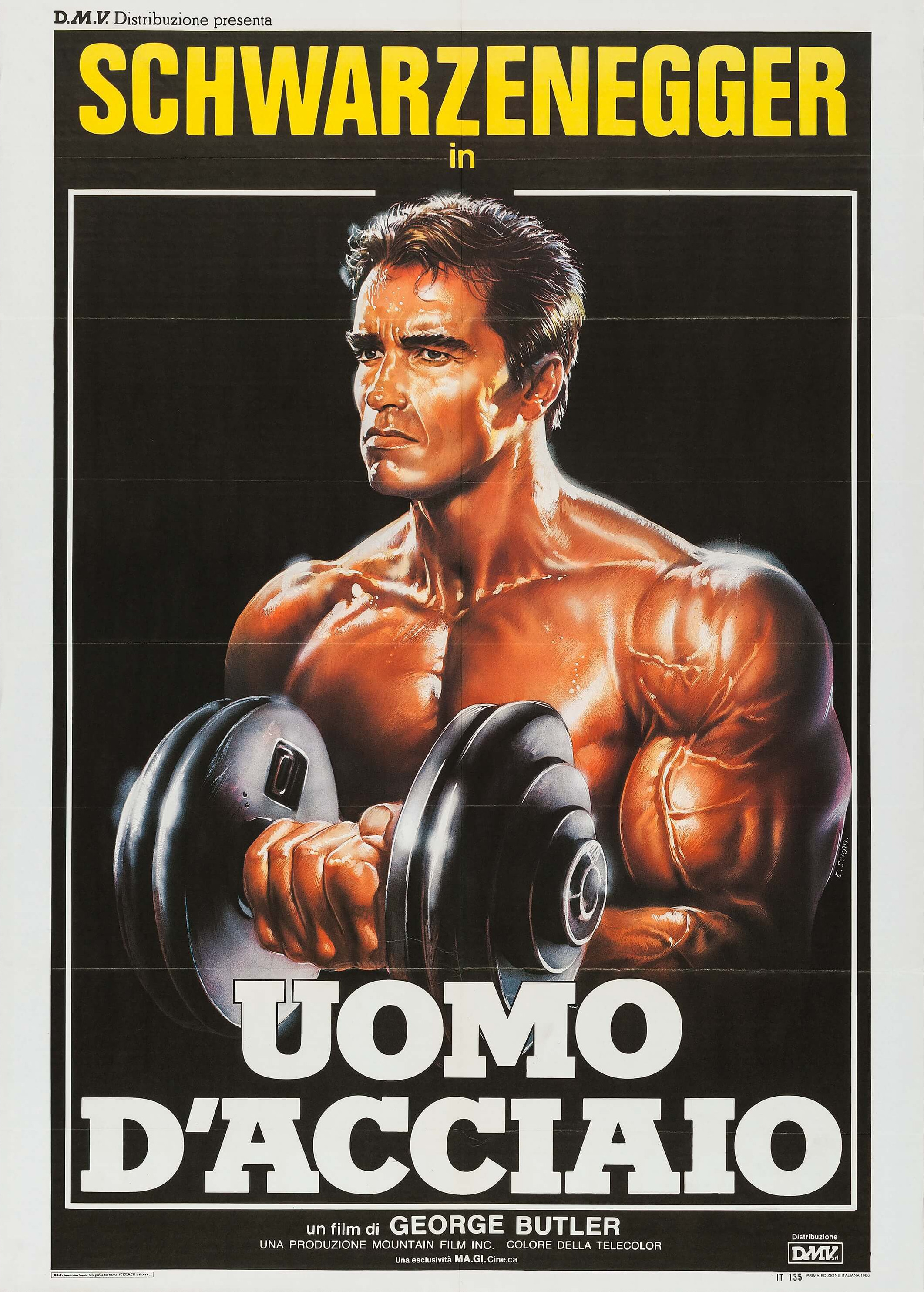 Mega Sized Movie Poster Image for Pumping Iron (#3 of 4)