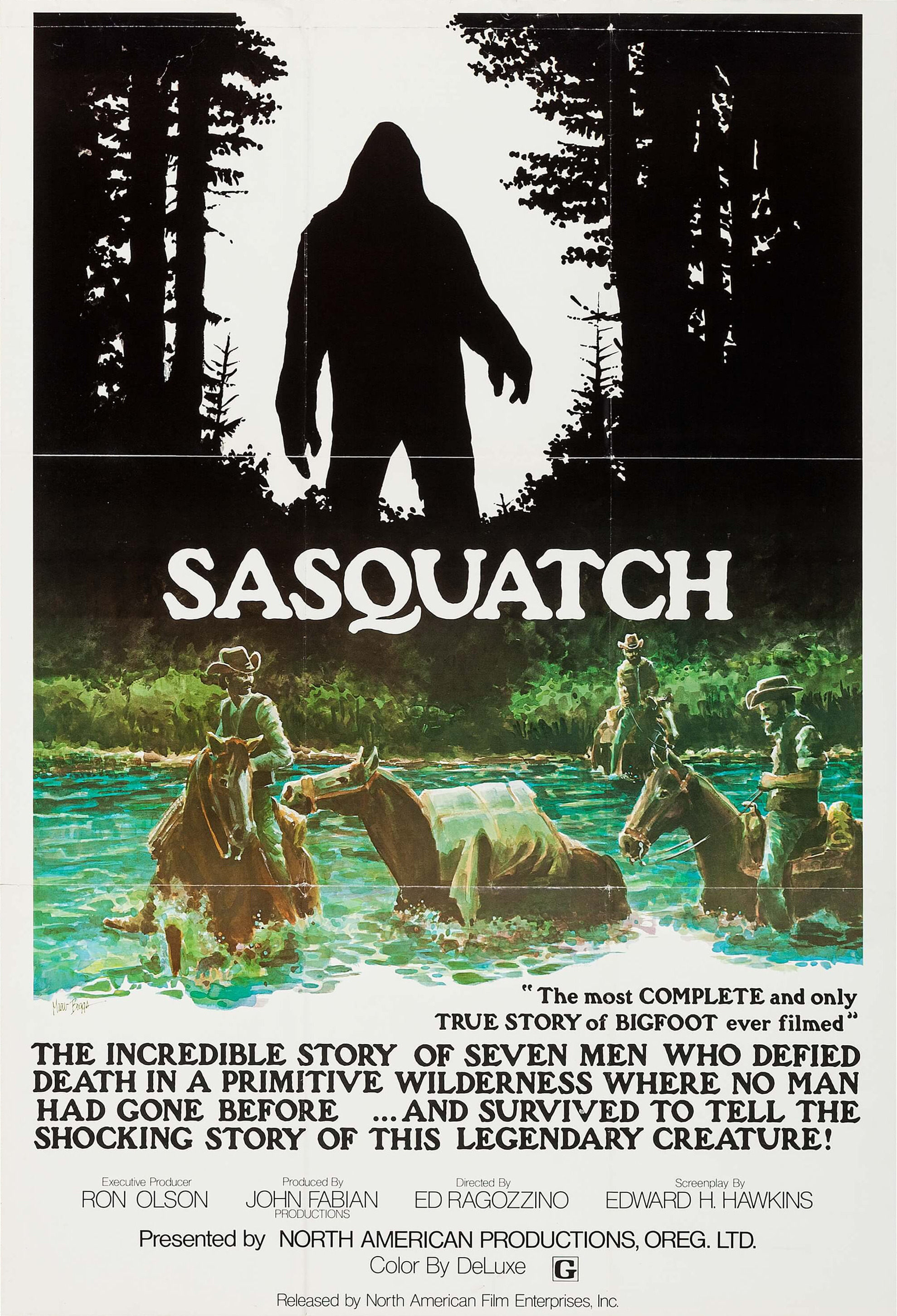 Mega Sized Movie Poster Image for Sasquatch, the Legend of Bigfoot 