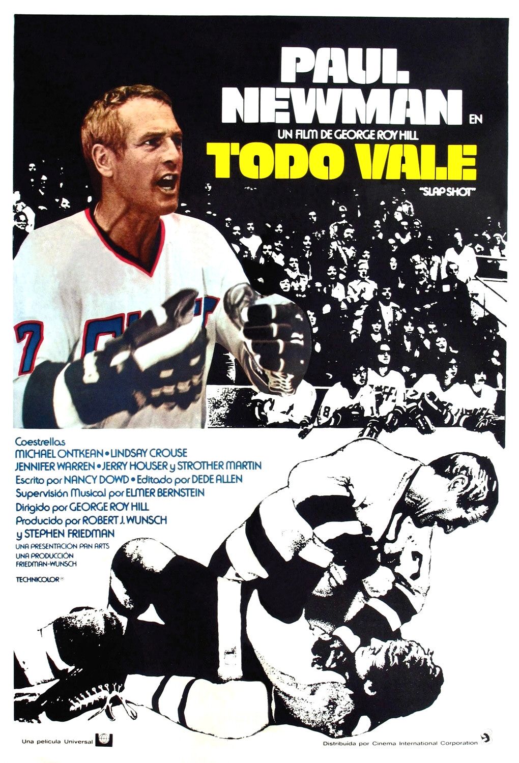 Extra Large Movie Poster Image for Slap Shot (#3 of 4)