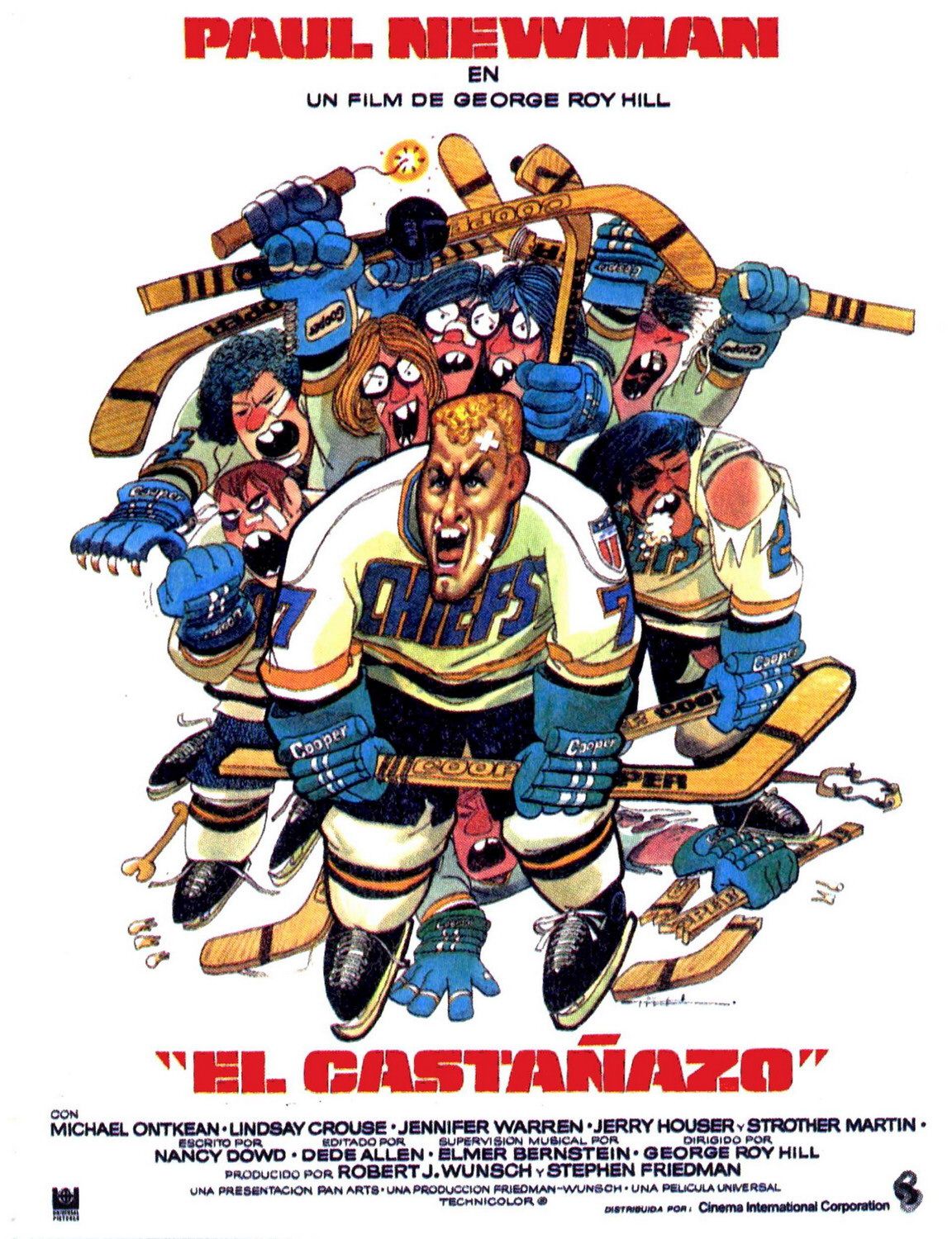 Extra Large Movie Poster Image for Slap Shot (#4 of 4)