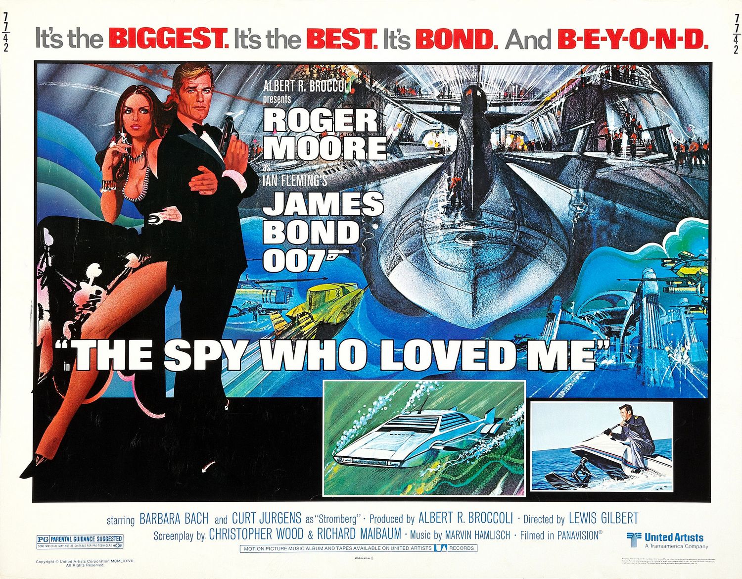 Extra Large Movie Poster Image for The Spy Who Loved Me (#2 of 3)