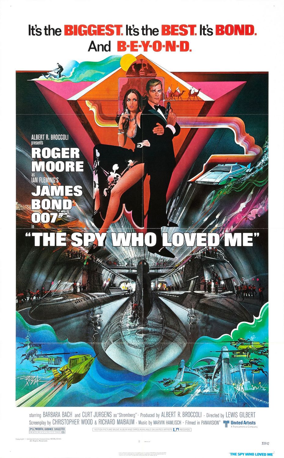 Extra Large Movie Poster Image for The Spy Who Loved Me (#1 of 3)