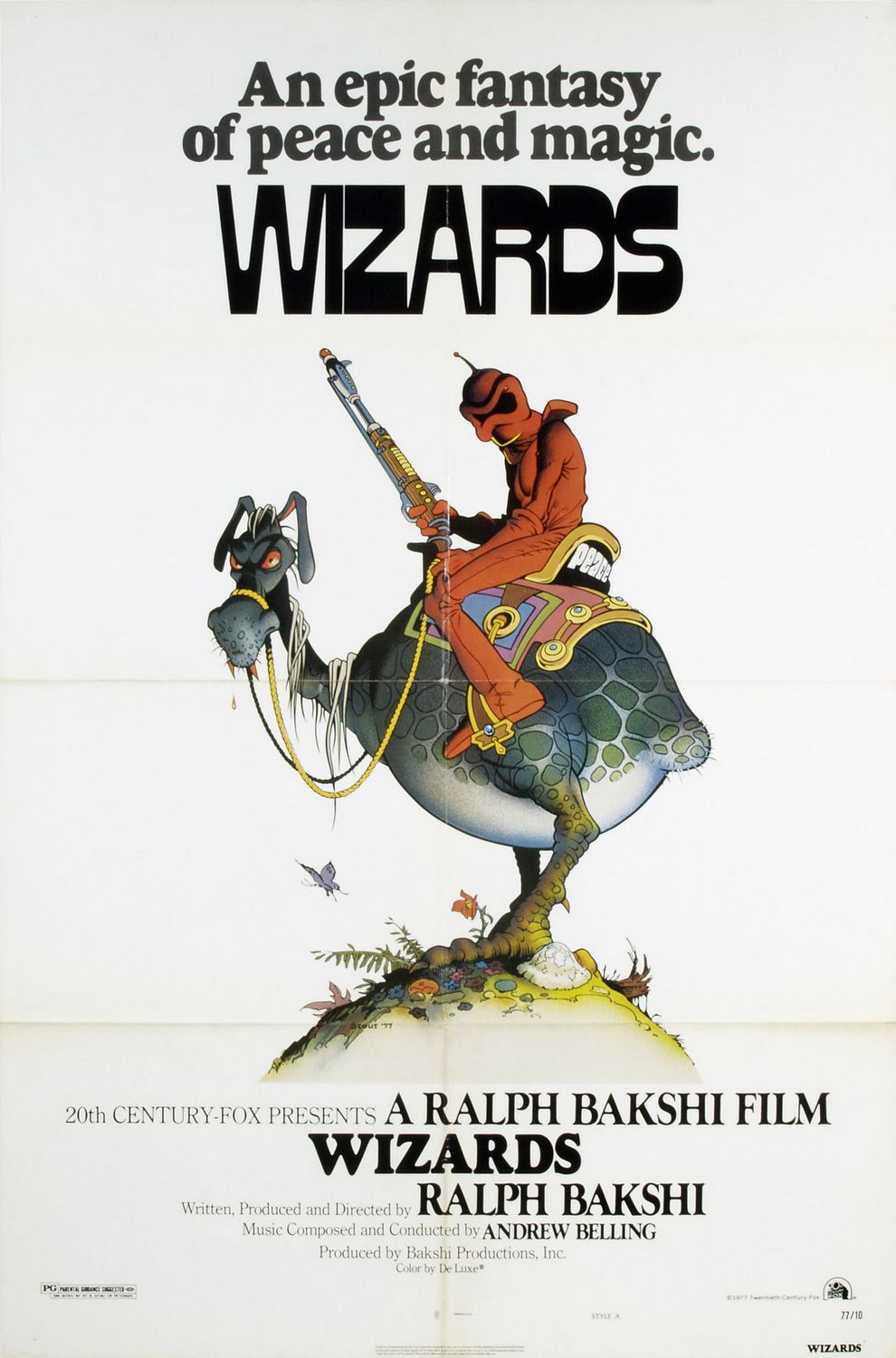Extra Large Movie Poster Image for Wizards 