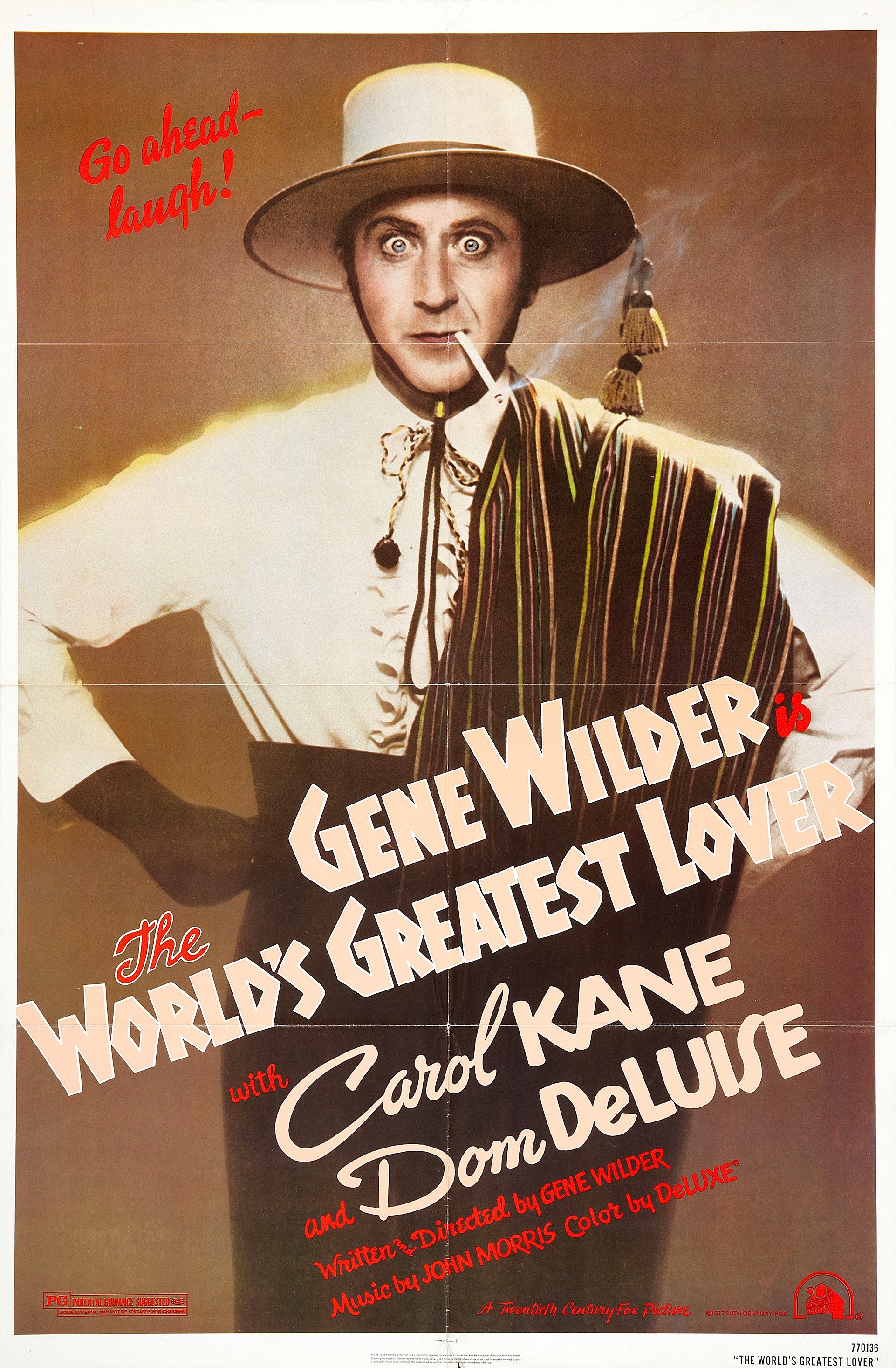 Mega Sized Movie Poster Image for The World's Greatest Lover (#2 of 2)