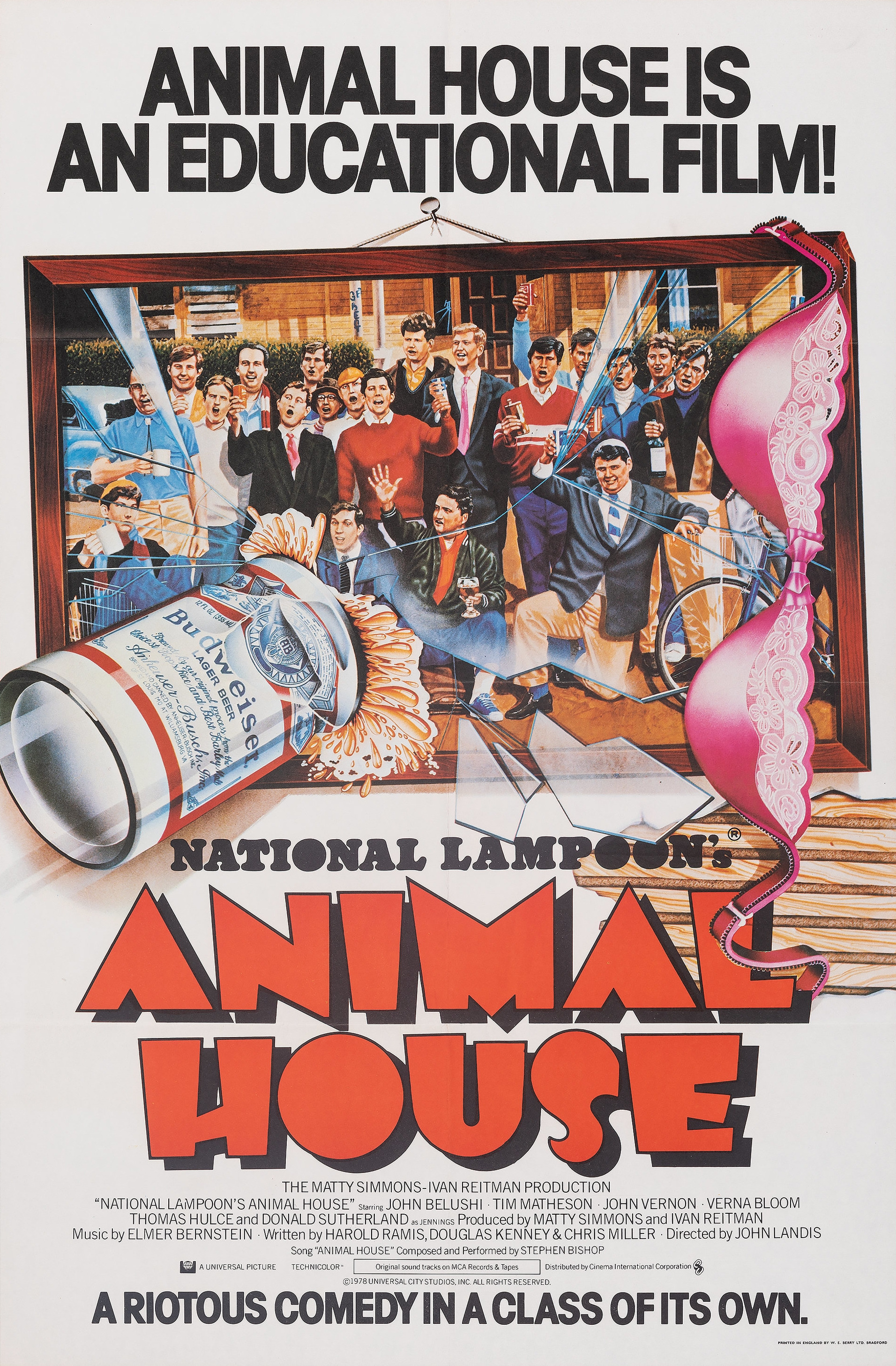 Mega Sized Movie Poster Image for Animal House (#3 of 5)