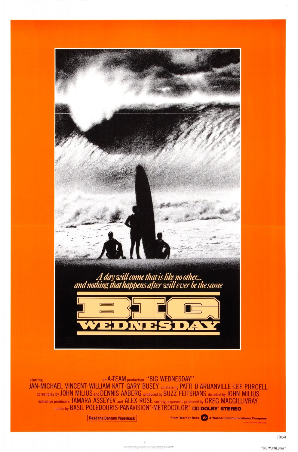 Extra Large Movie Poster Image for Big Wednesday (#1 of 3)