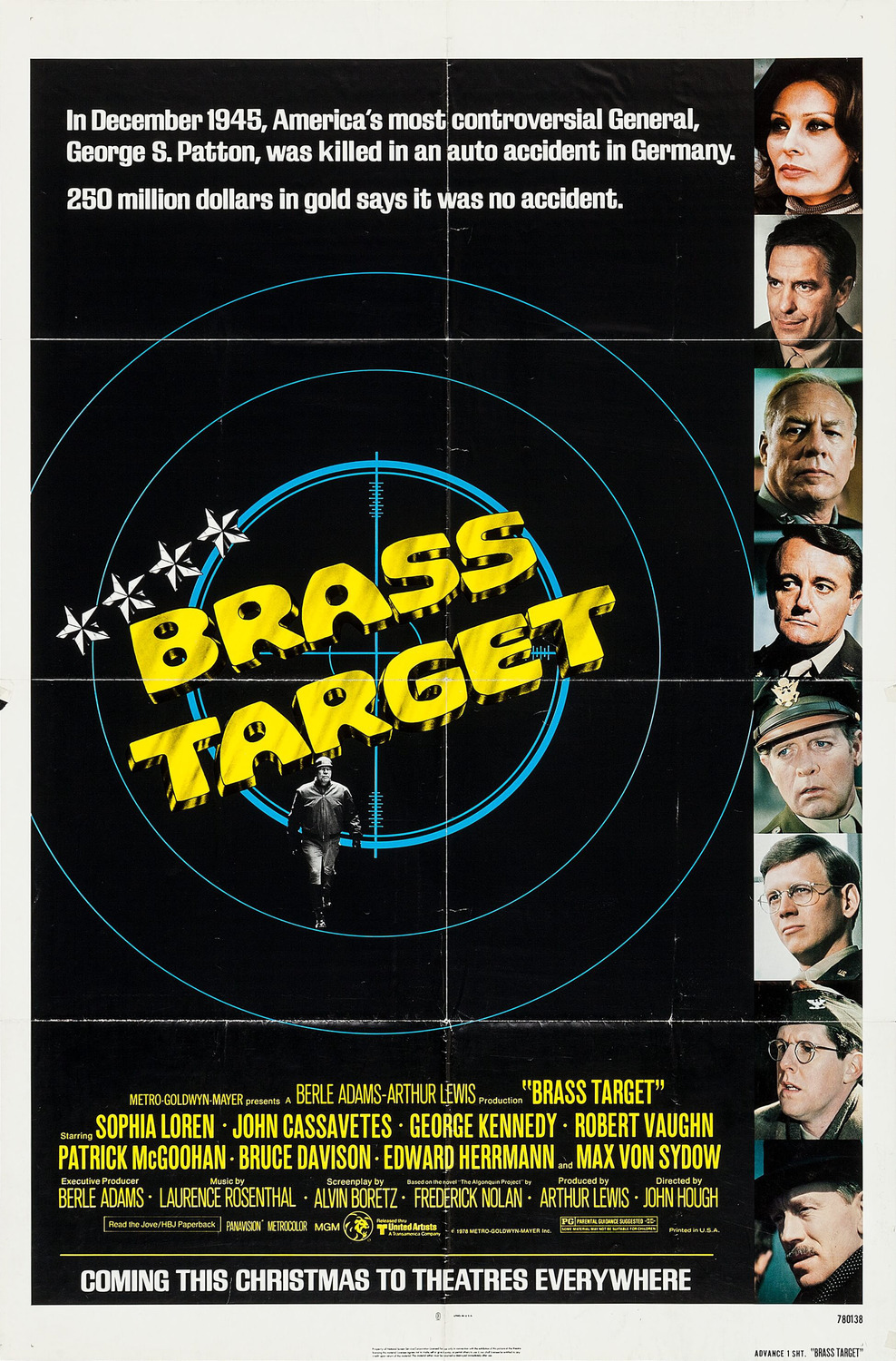 Extra Large Movie Poster Image for Brass Target (#1 of 3)