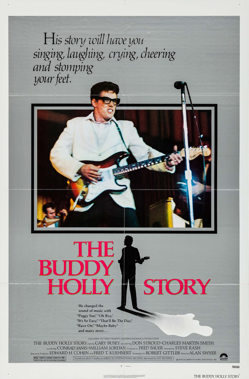 Extra Large Movie Poster Image for The Buddy Holly Story (#1 of 2)