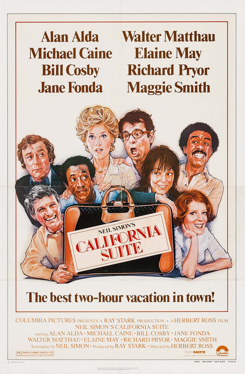 Extra Large Movie Poster Image for California Suite 