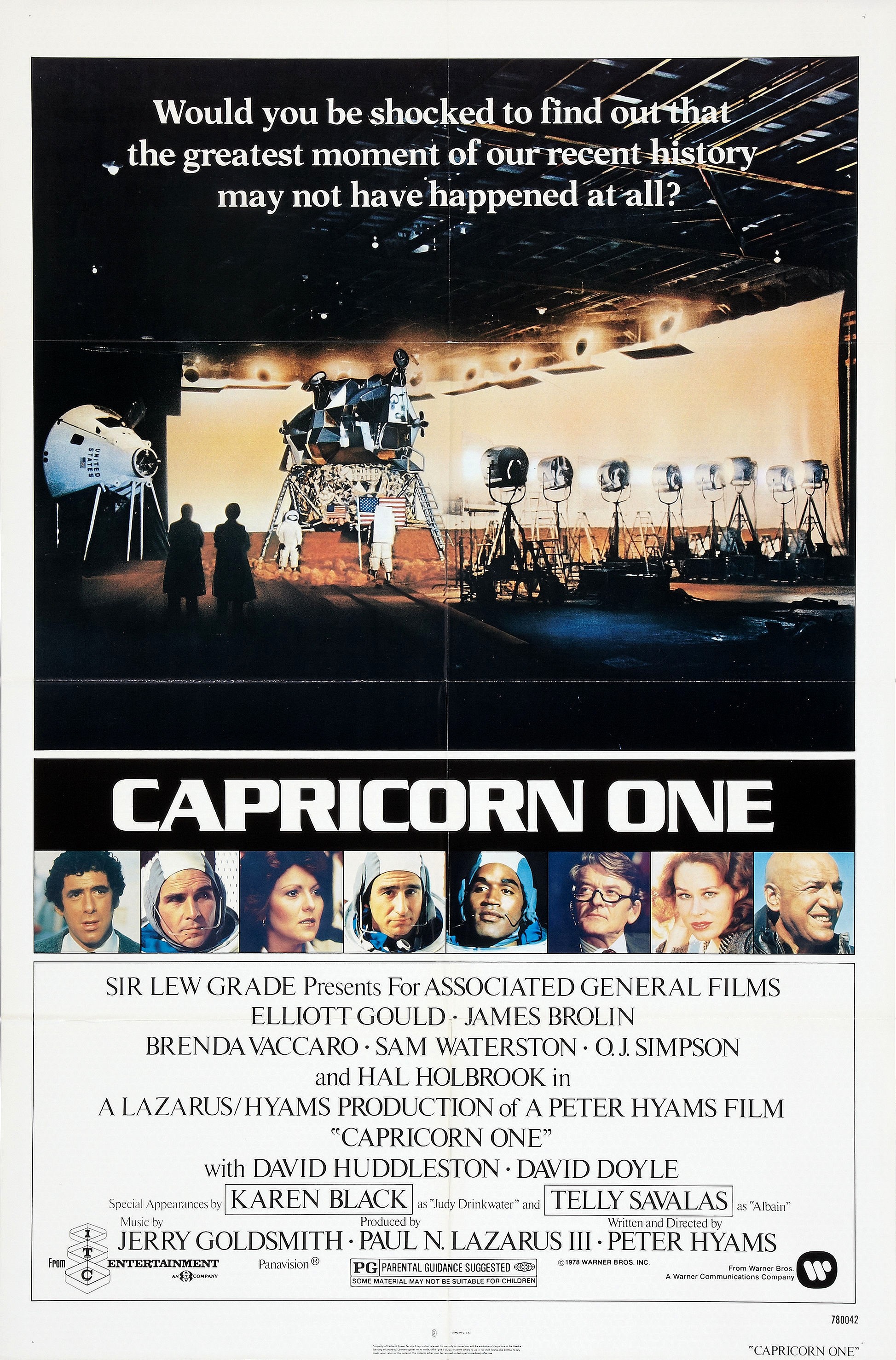 Mega Sized Movie Poster Image for Capricorn One (#1 of 3)