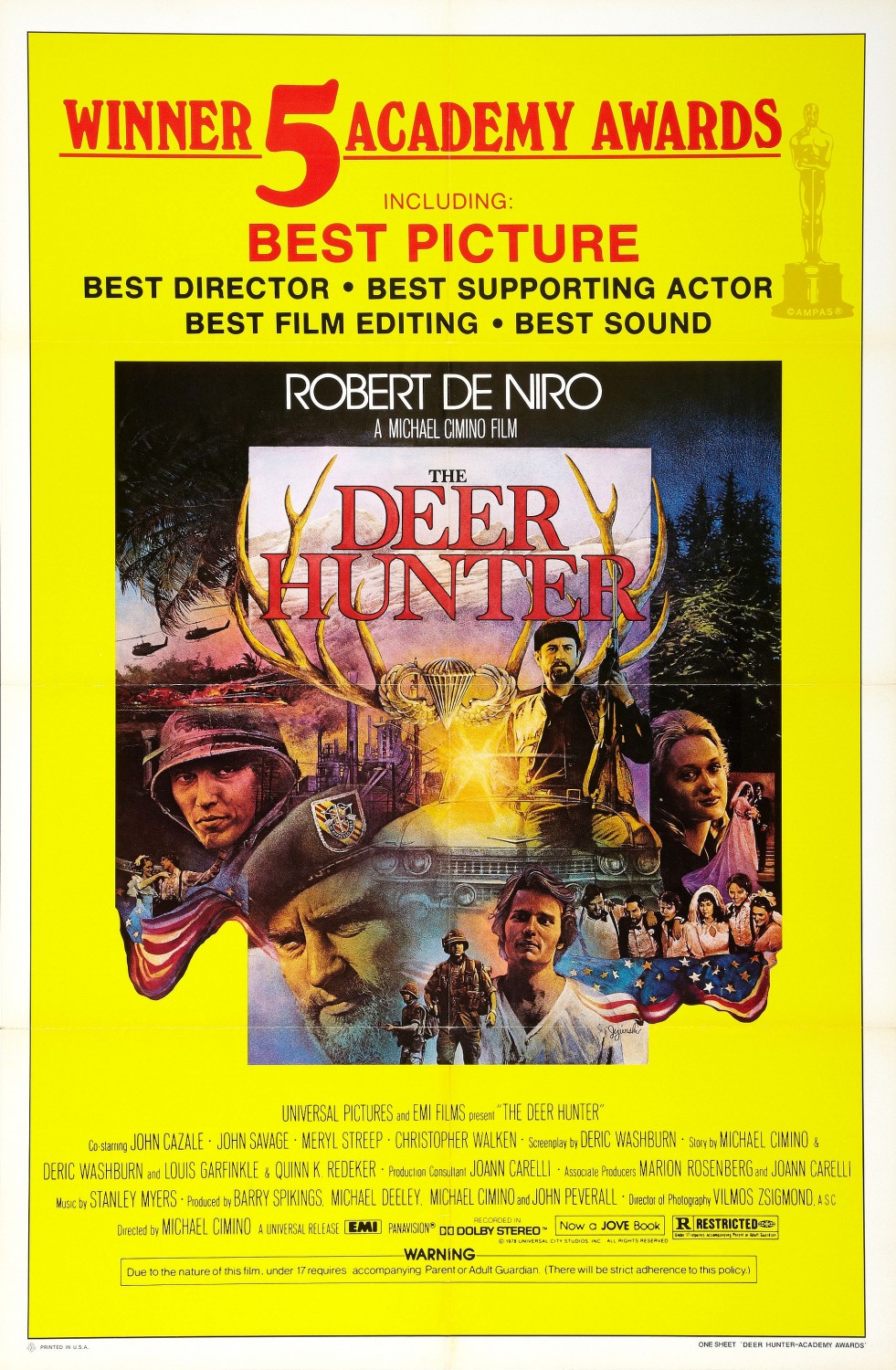 Extra Large Movie Poster Image for The Deer Hunter (#2 of 6)