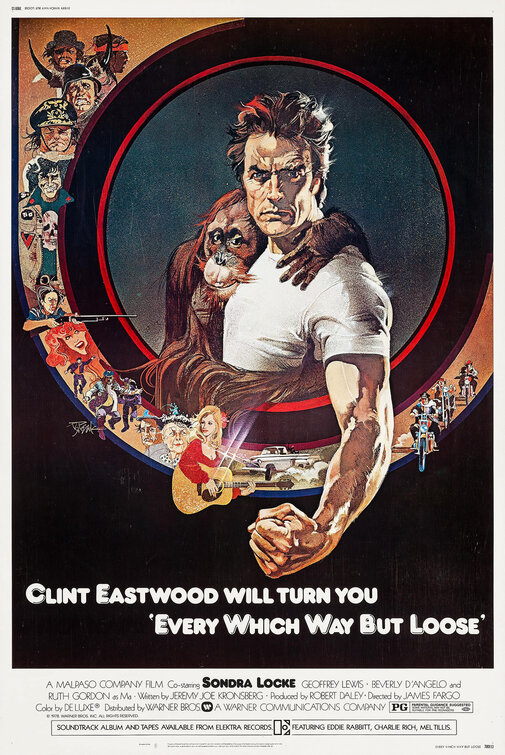 Every Which Way But Loose Movie Poster