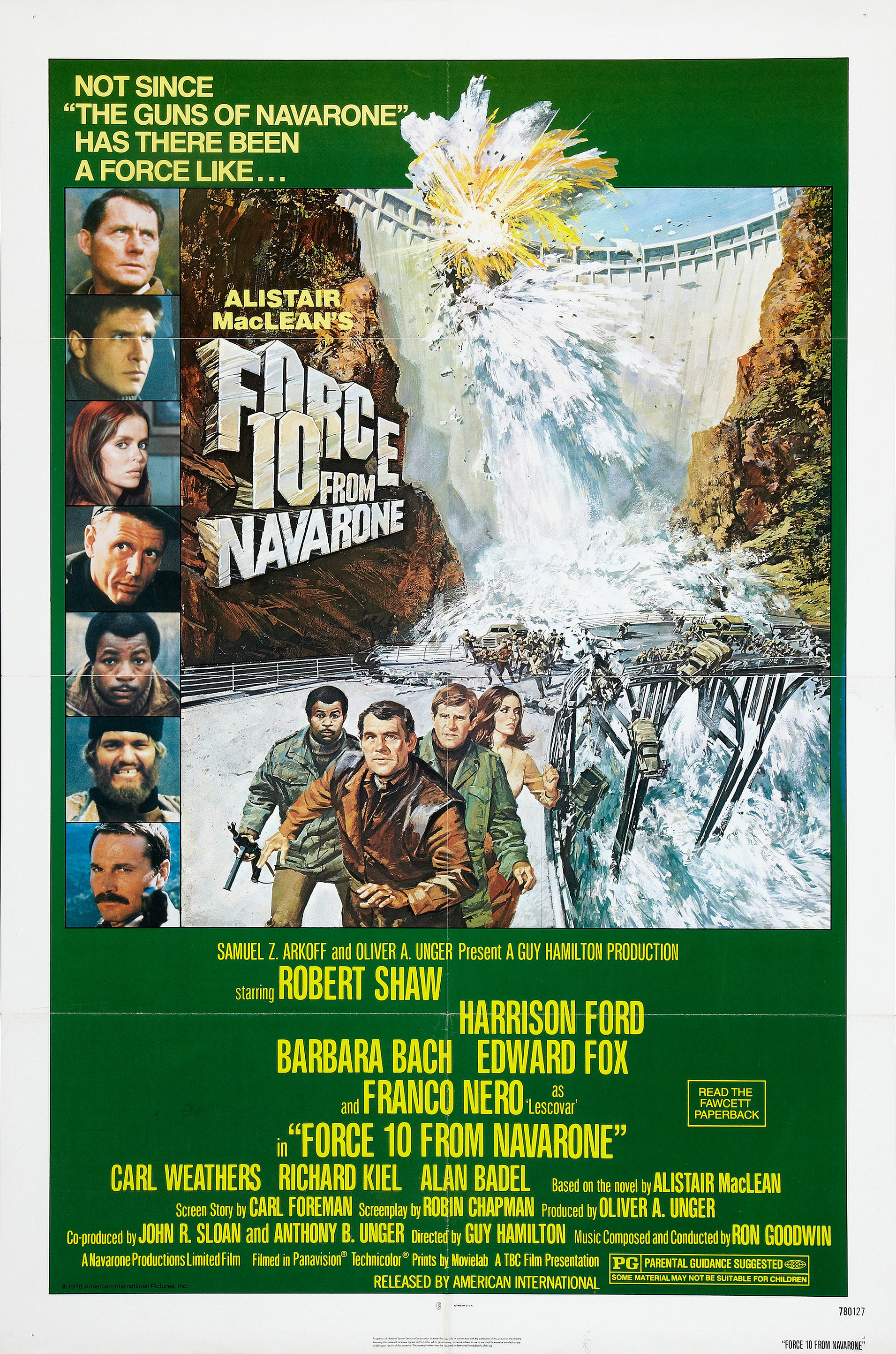 Mega Sized Movie Poster Image for Force 10 From Navarone (#2 of 3)
