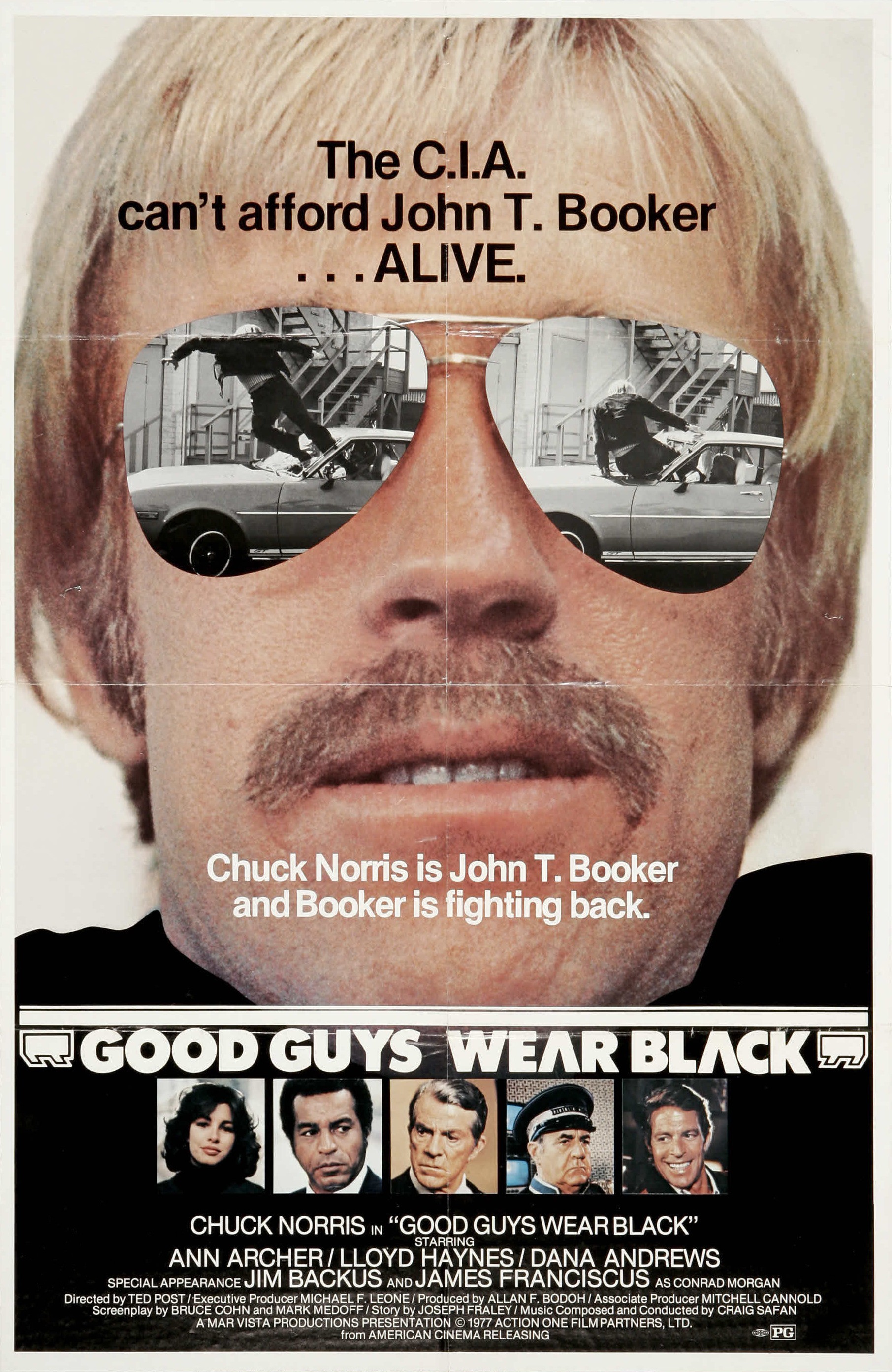 Mega Sized Movie Poster Image for Good Guys Wear Black (#1 of 2)