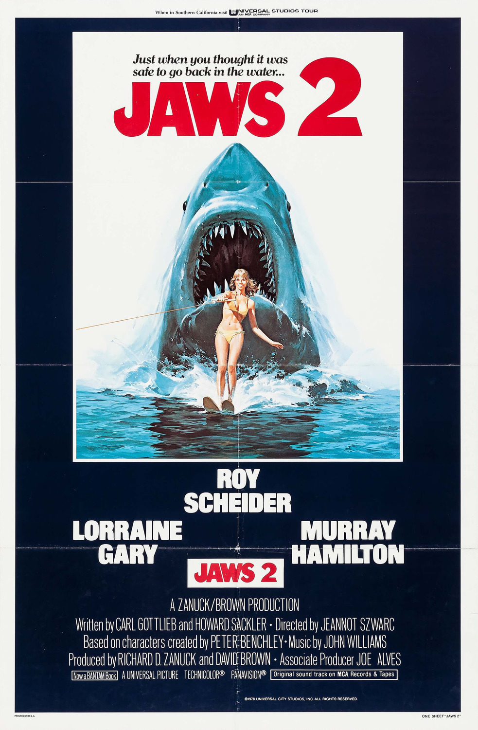 Extra Large Movie Poster Image for Jaws 2 (#3 of 6)