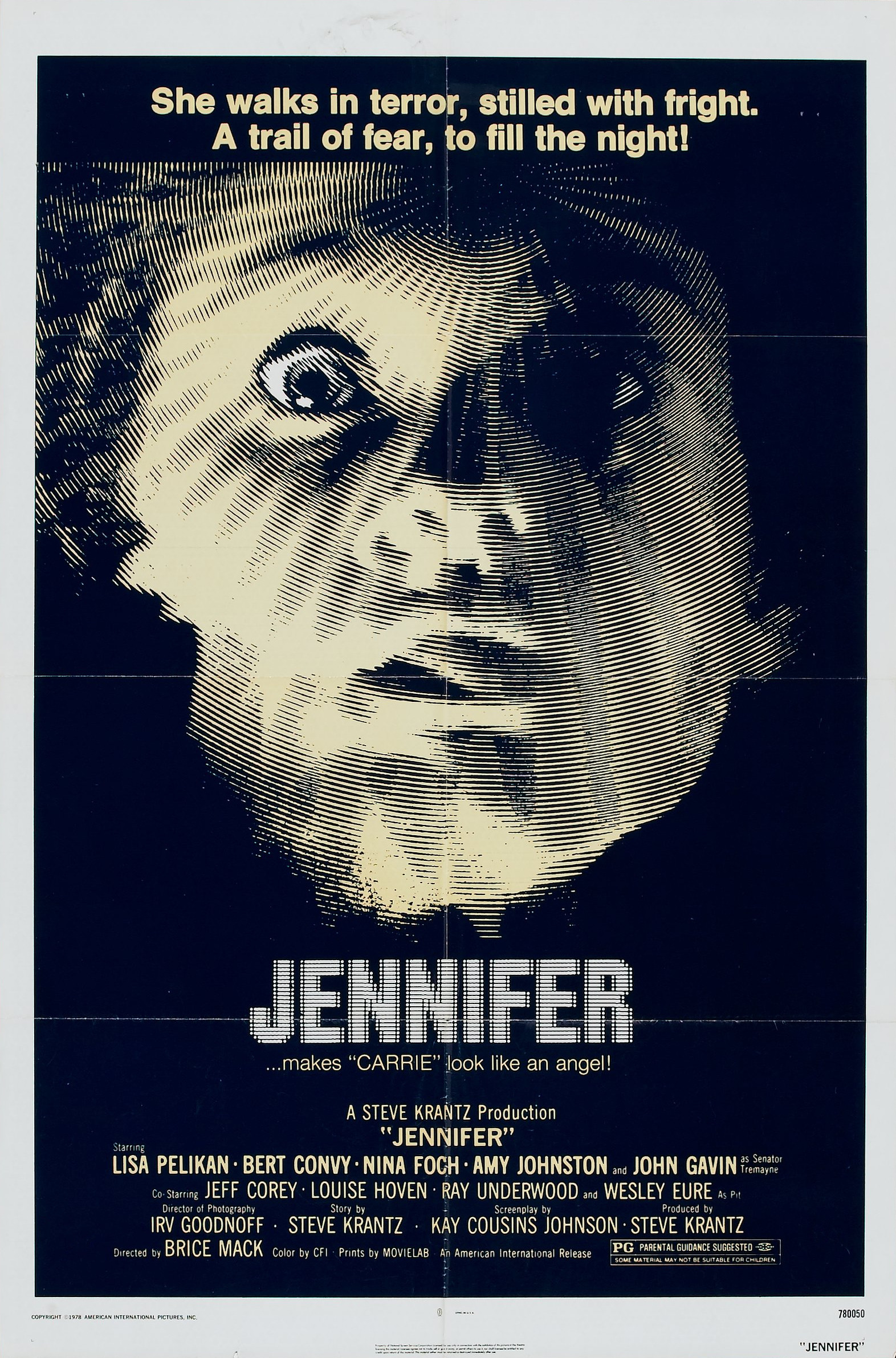 Mega Sized Movie Poster Image for Jennifer 