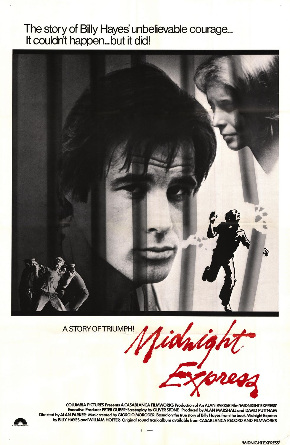 Extra Large Movie Poster Image for Midnight Express (#1 of 3)